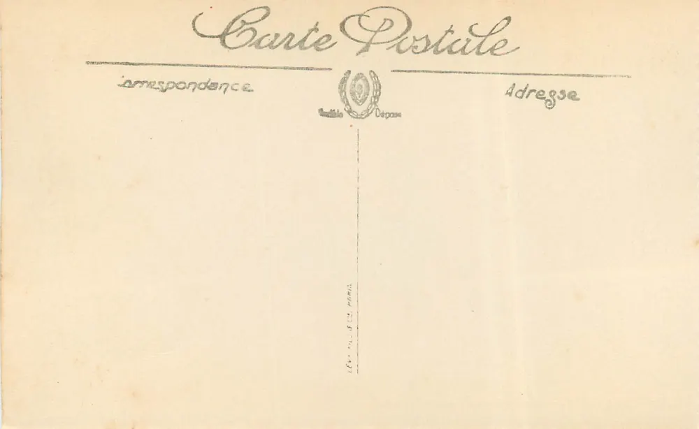 Biarritz — O Porto dos Pescadores — LL. n°119 - Verso