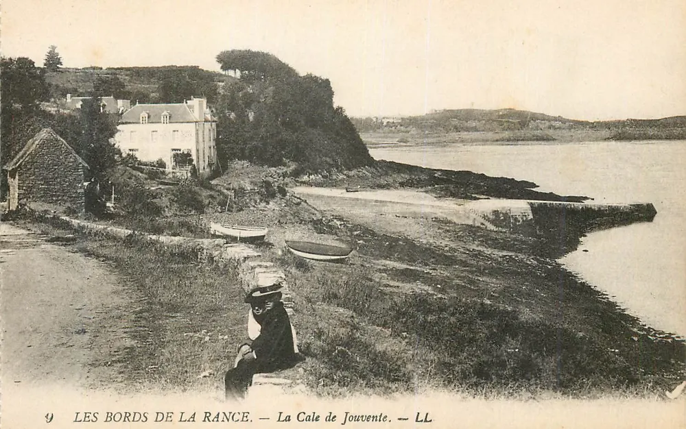 Les Bords de la Rance — La Cale de Jouvente — LL - Recto