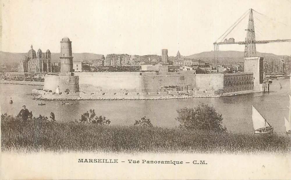 Marseille — Vue Panoramique — C.M. - Frente
