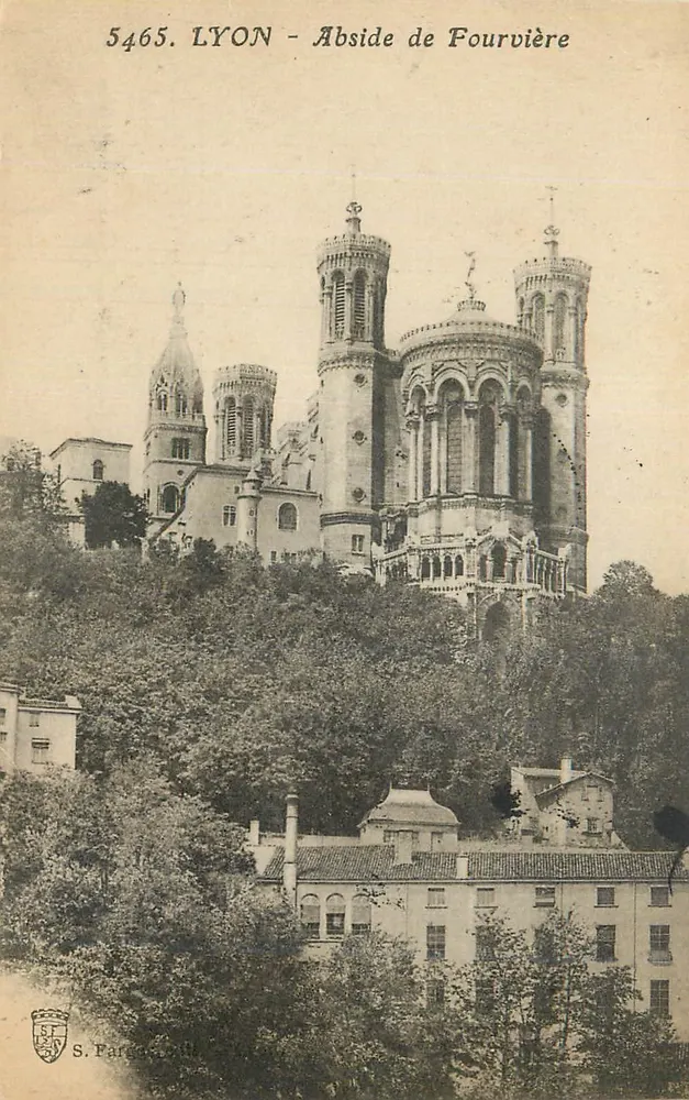 LYON - Abside de Fourvière — S. Fargeat, n°5465 - Frente