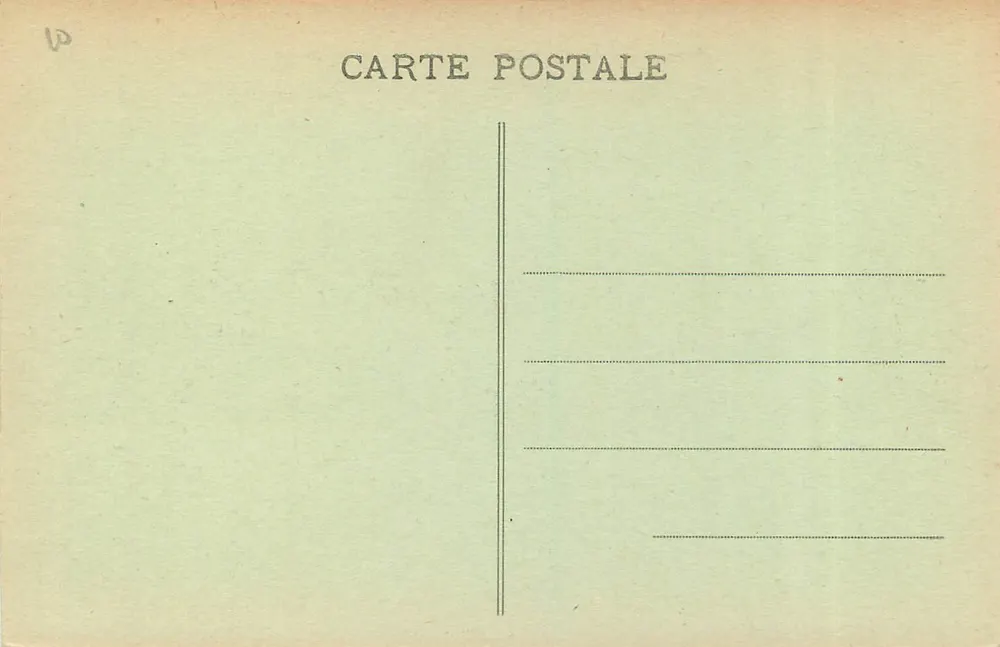 Alençon - Le Château des Ducs et le Palais de Justice — Édition des Magasins Réunis, Alençon - Verso