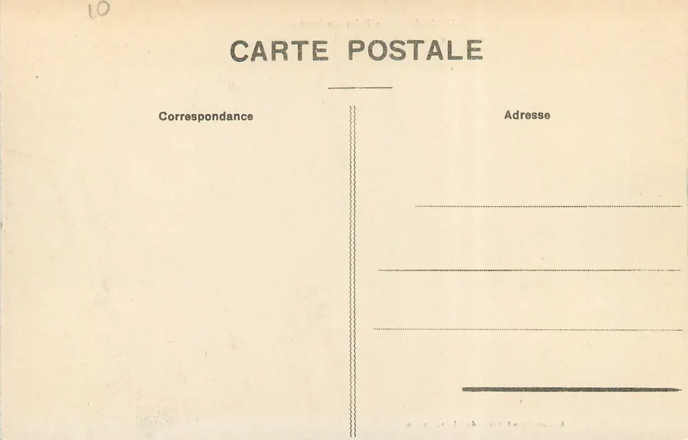 Aurillac — Das Justizpalast und Perspektive der Avenue de la République — Edition Grand Bazar du Globe, Aurillac - Rückseite