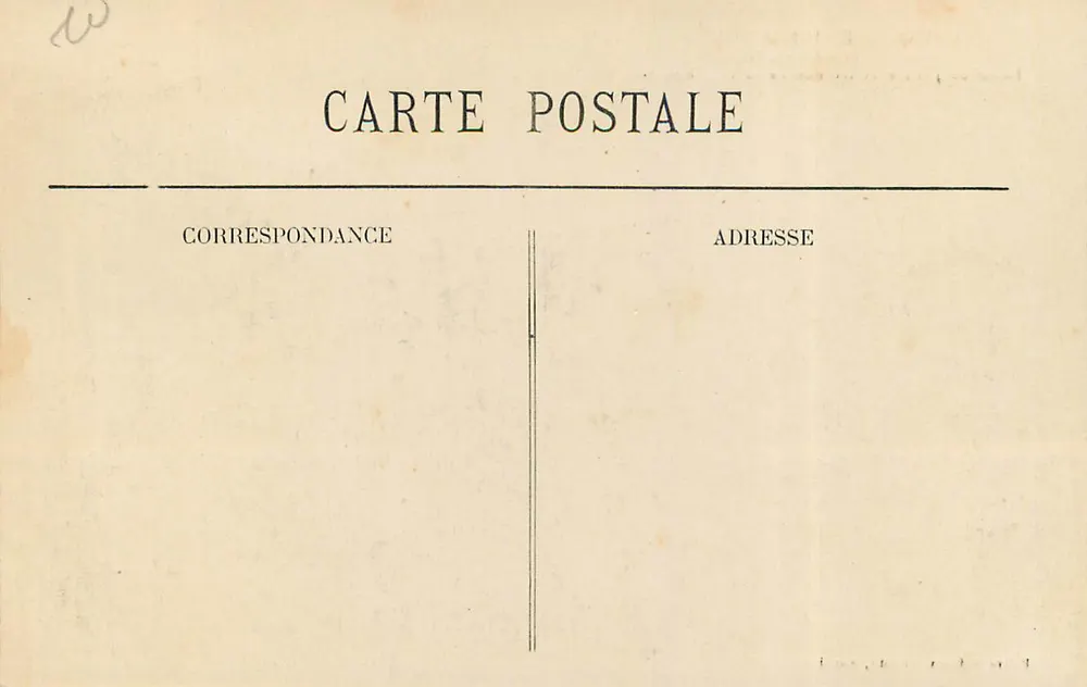 Palast der Justiz und Avenue de la République — Aurillac, Cantal — Verlag Pierre Mairoux, Nr. 1274 - Rückseite