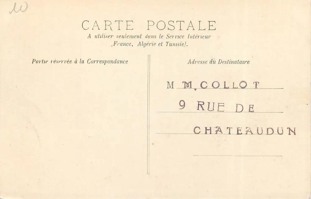 Le Havre — El Palacio de Justicia — N.G. n°10 - Reverso