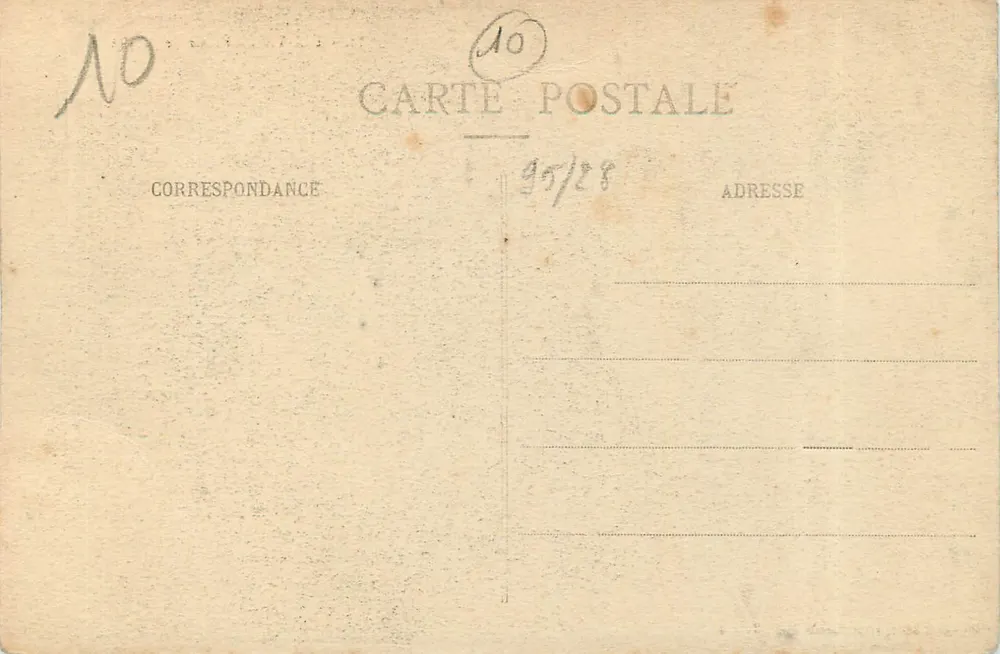 Troyes - Palácio de Justiça — Maison des Magasins Réunis, editora, Troyes - Verso