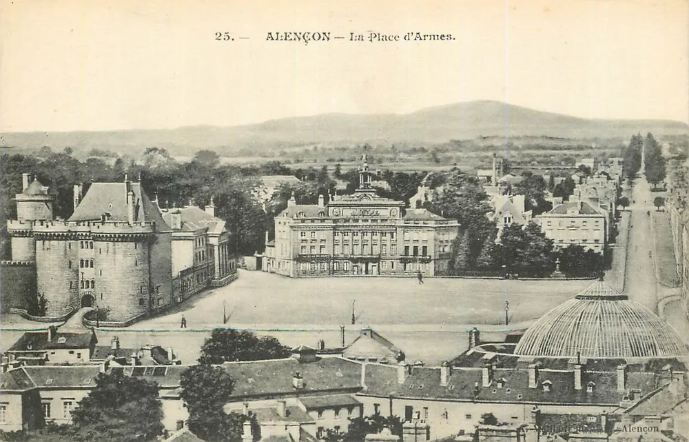Alençon — Praça das Armas — editor Alençon, n° 25 - Frente
