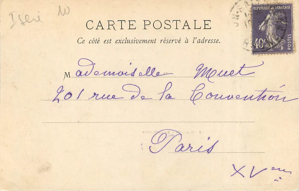 Grenoble - A Prefeitura — O Guia Rosa ilustrado, n°61 - Verso