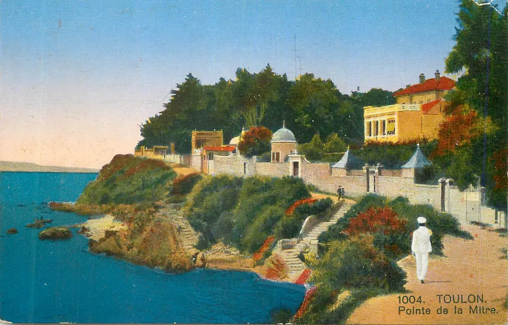 Toulon — Ponta da Mitre — editor desconhecido, n° 1004 - Frente