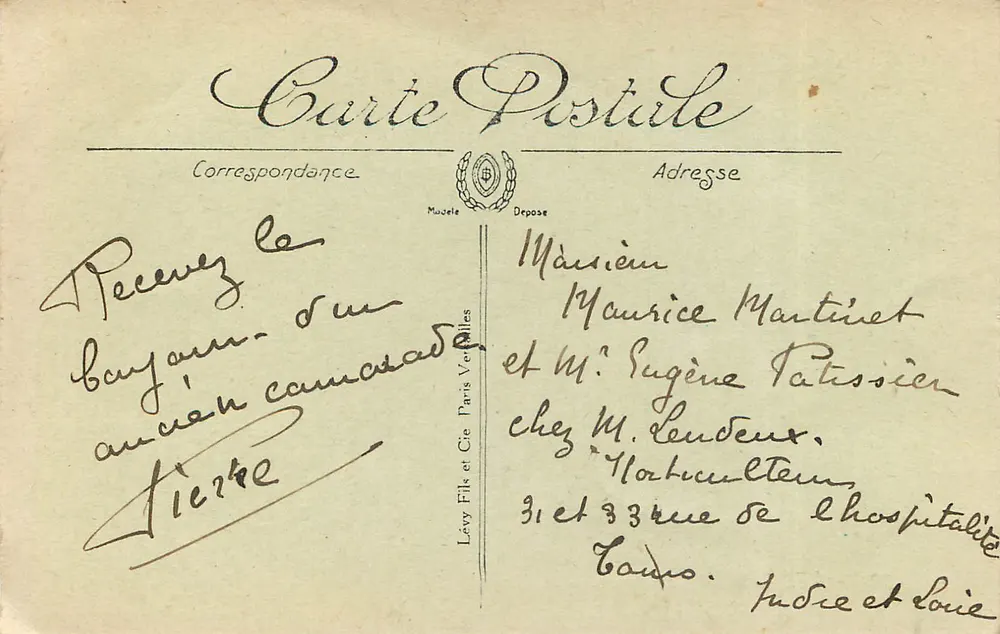 La Couronne — A Abadia — Angoulême — LL - Verso