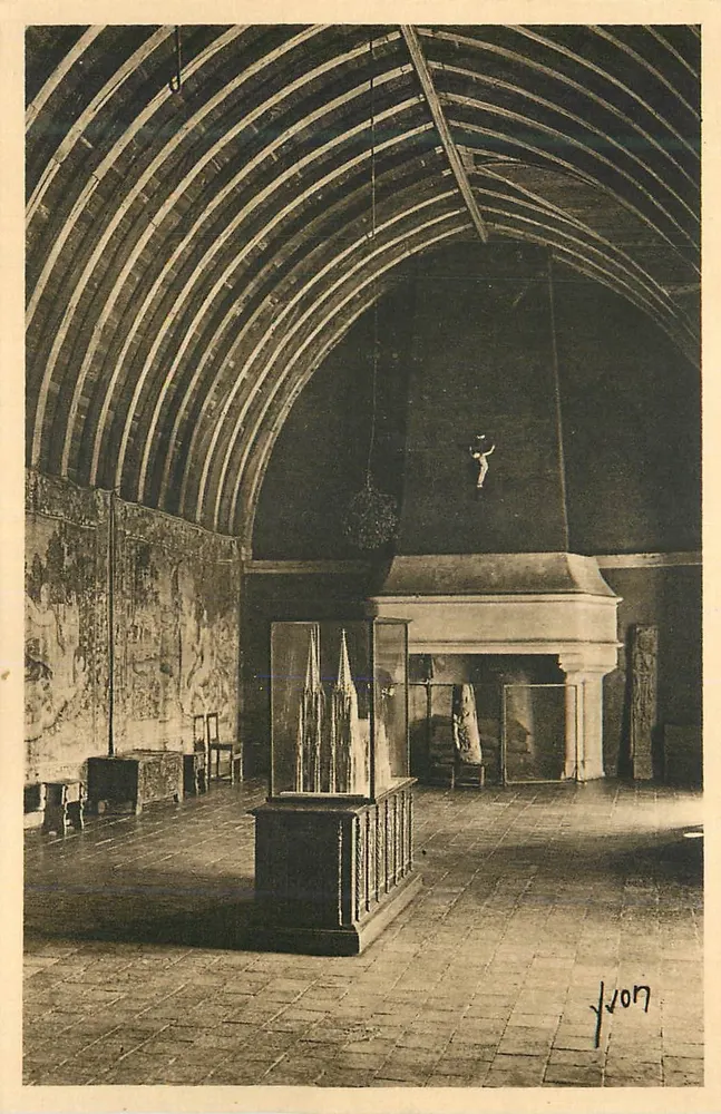 Château de Langeais — Intérieur de la Chapelle — Éditions d'Art YVON - Recto