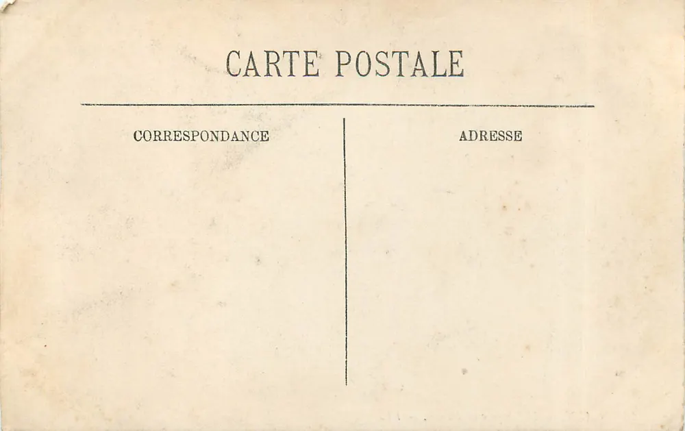 Caen — A Abadia das Damas — LL. — n°16 - Verso