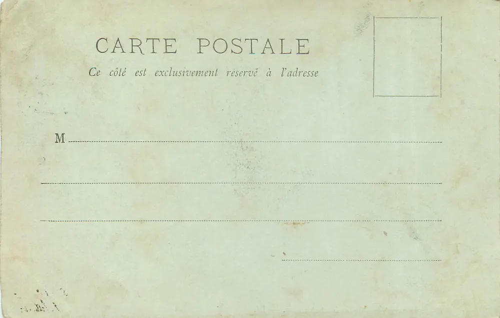 Caen — A Escola Primária Superior — LL. n°101 - Verso