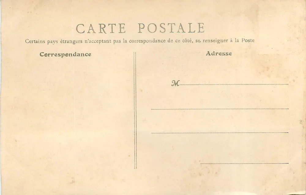 Caen (Calvados) — Boulevard Saint-Pierre und Fontaine des Trois Grâces — B.F. PARIS n°69 - Rückseite