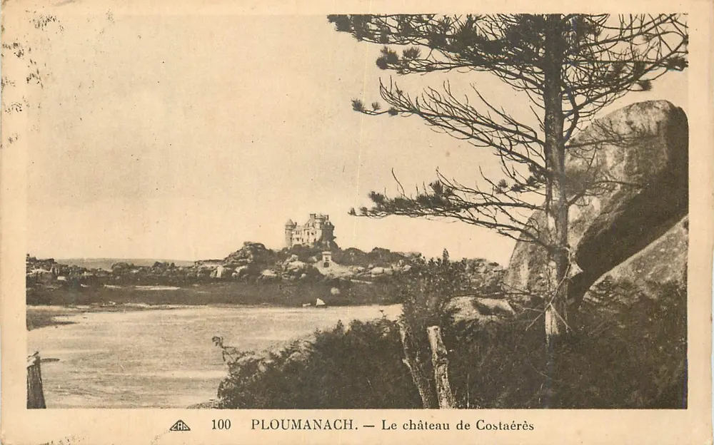 PLOUMANACH — Het kasteel van Costaérès — ARS n°100 - Voorkant