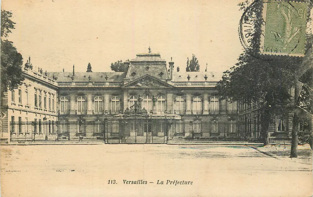 Versailles — A Prefeitura — Editora impr. Edia Versailles, n° 113 - Frente