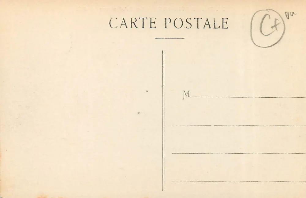 Saint-Étienne — A Prefeitura — GC. - Verso