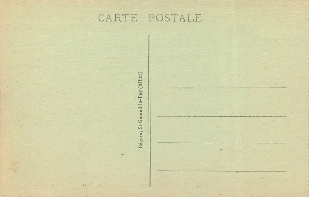 Vue pittoresque du Mont-Dore — Le Mont-Dore — Vue prise du sommet du Sancy — Éditeur Idéal, n° 3268 - Verso