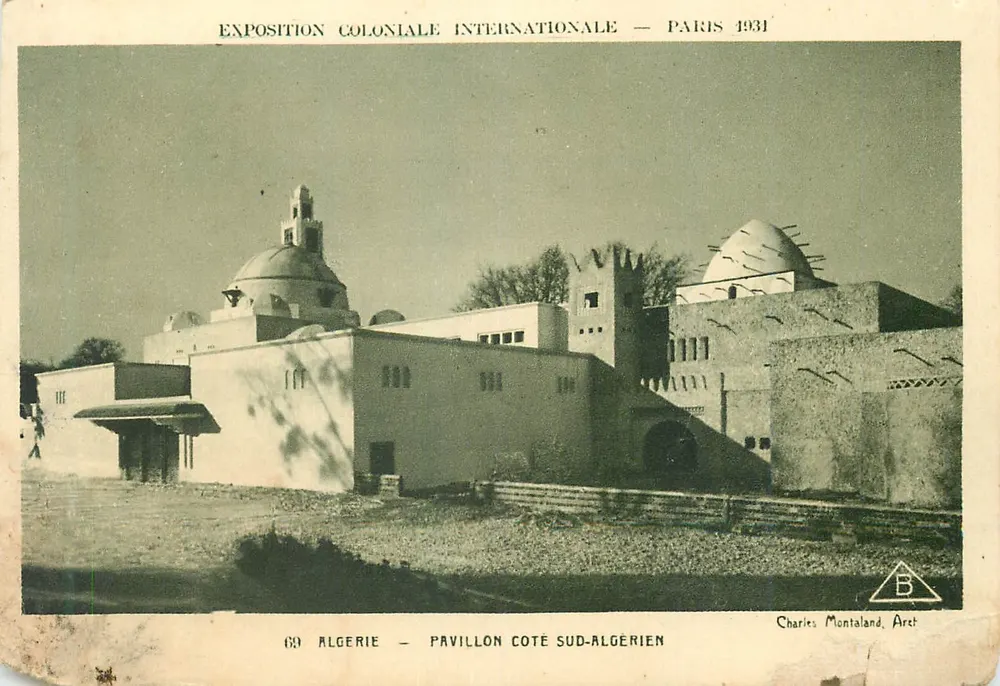 Internationale Kolonialausstellung — Paris 1931 — Pavillon Süd-Algerien — Charles Montaland, Arret - Vorderseite