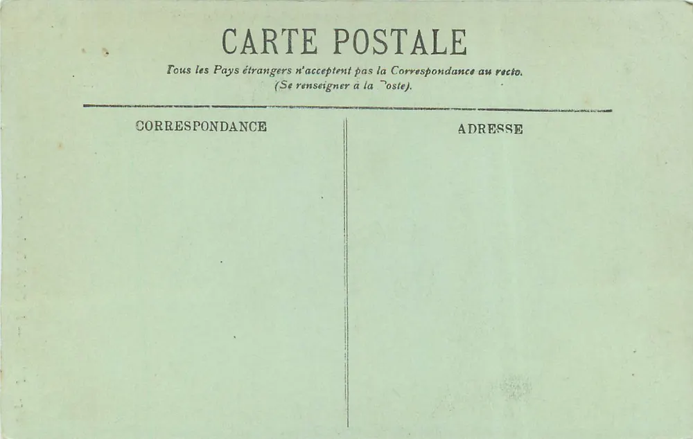 Paris — O Bois de Boulogne — LL, n° 265 - Verso