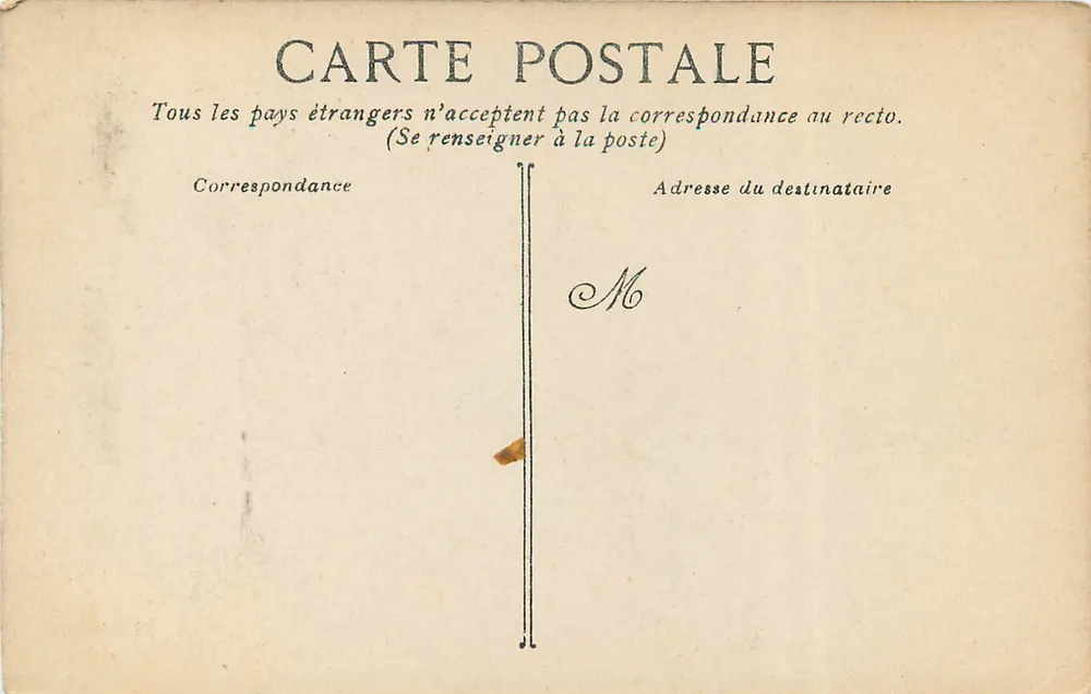 Palais de Versailles — Escalier de Marbre dit de la Reine — Cliché A. BOURDIER - Verso
