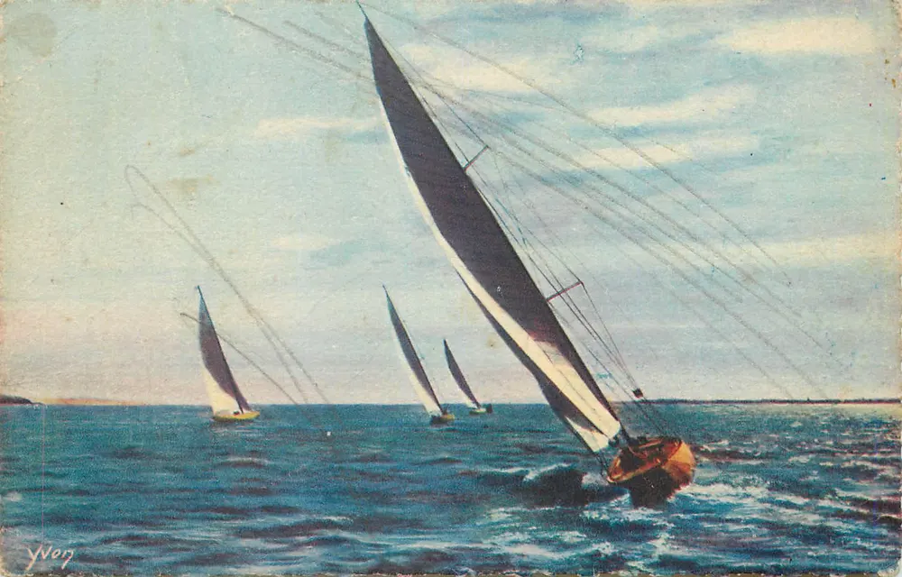 Arcachon (Gironde) — Regaty — Wydawnictwo YVON - Awers