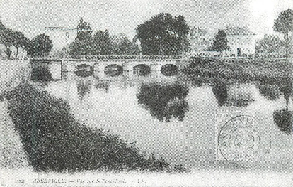 Abbeville — Vista do Pont-Louis — LL. n°124 - Frente