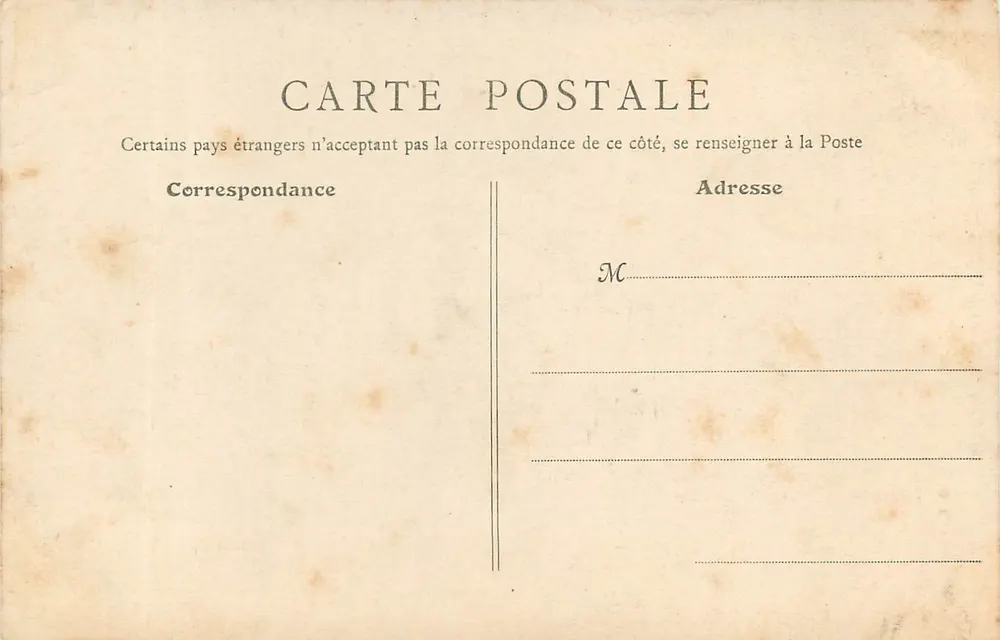 Saint-Riquier. De Kerk — uitzicht op de gotische voorgevel — B. P. Paris, n°12 - Achterkant