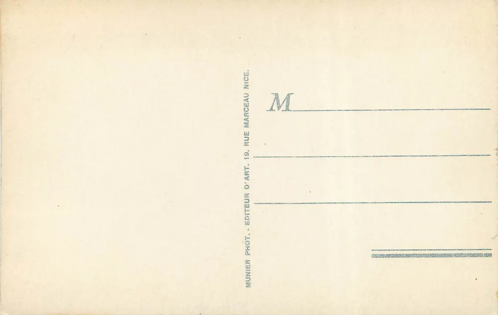 Mônaco — O Palácio do Príncipe. Sala do Trono — RM, n° 291 - Verso
