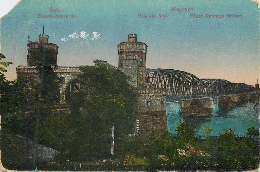 Mainz — Ponte do Sul — K.S.M. No. 608 - Frente
