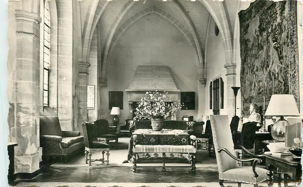 Salon du Centre Culturel International — Abbaye de Royaumont — André Léonie, éditeur - Recto