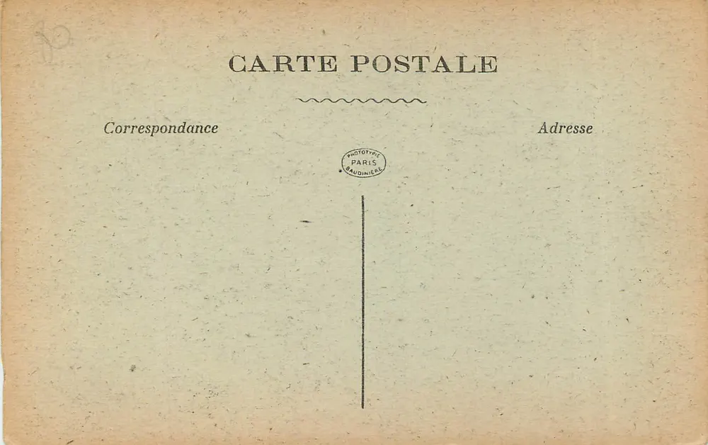 Amiens em 1918 — Palácio de Justiça - Verso