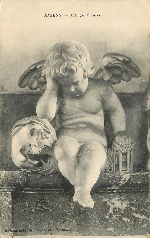 Amiens — A Anjo que Chora — Editor Bebet Stellier, 6, rue Delambre - Frente