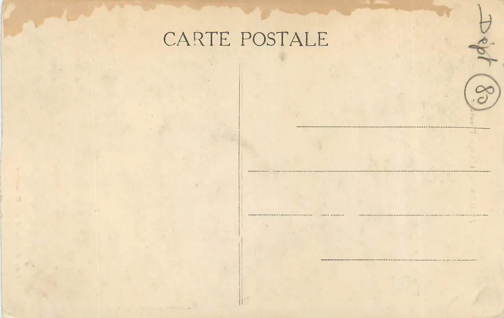 Amiens — A Anjo que Chora — Editor Bebet Stellier, 6, rue Delambre - Verso