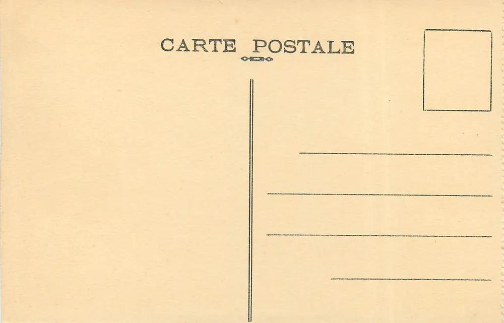 Compiègne — A Porta da Capela — editor C. F. n°78 - Verso