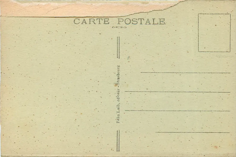 Estrasburgo — A Catedral — Félix Luib, editor Estrasburgo - Verso