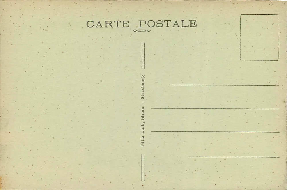 Estrasburgo — Vista geral — Félix Luib, editor - Verso
