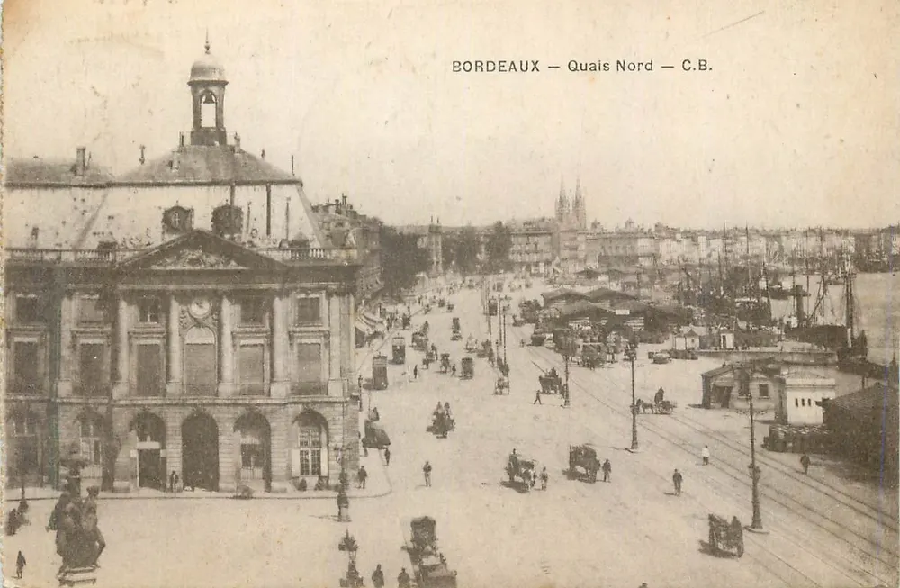 Bordeaux — Quais Norte — C.B. - Frente