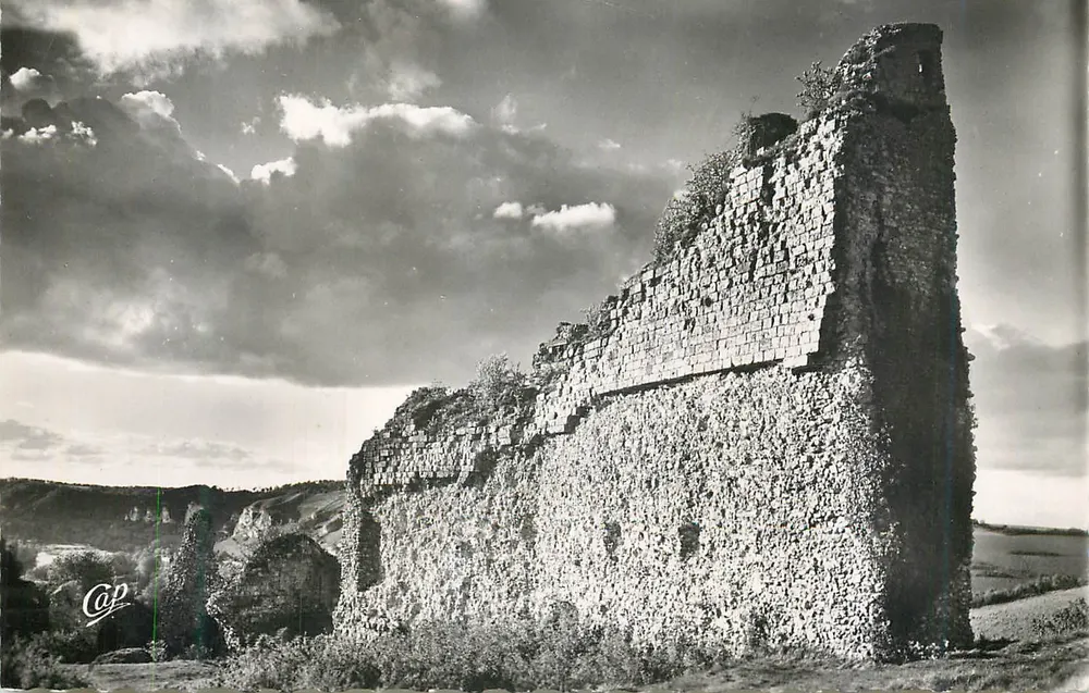 Les Andelys — Vestígios do Castelo — Cie des Arts Photomécaniques, Paris - Frente