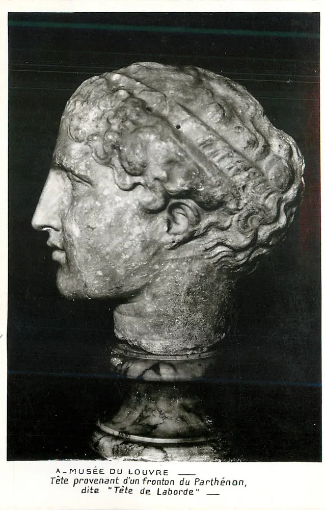 Tête de Laborde — Louvre-Museum — Éditions des Musées Nationaux - Vorderseite