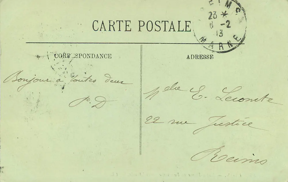 LYON — Notre-Dame de Fourvière — A Abside — LL. - Verso