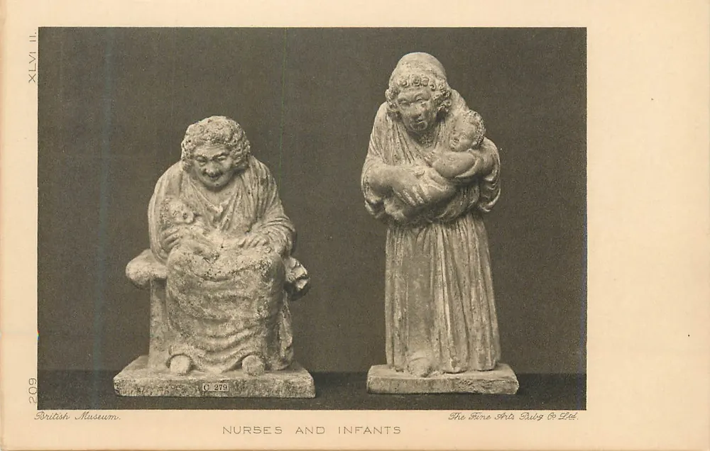 Nurses and Infants — British Museum — The Fine Arts Publishing Co. Ltd. - Awers