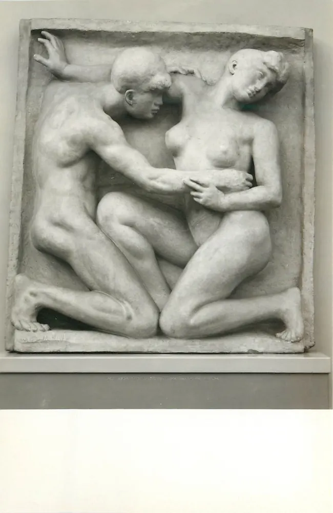 A. Maillol: Mann und Frau — Ny Carlsberg Glyptotek, Kopenhagen - Vorderseite