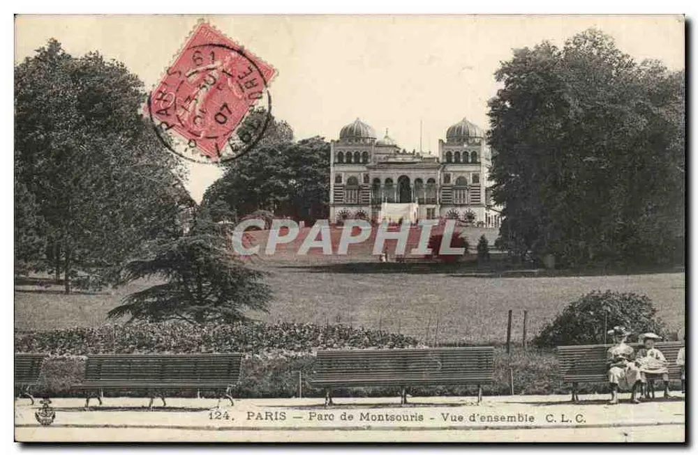 PARIS — Parco di Montsouris — Panoramica C.L.C. - Recto