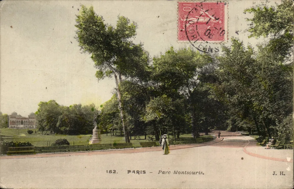 PARIS — Parc Montsouris — J. H. n° 152 - Recto