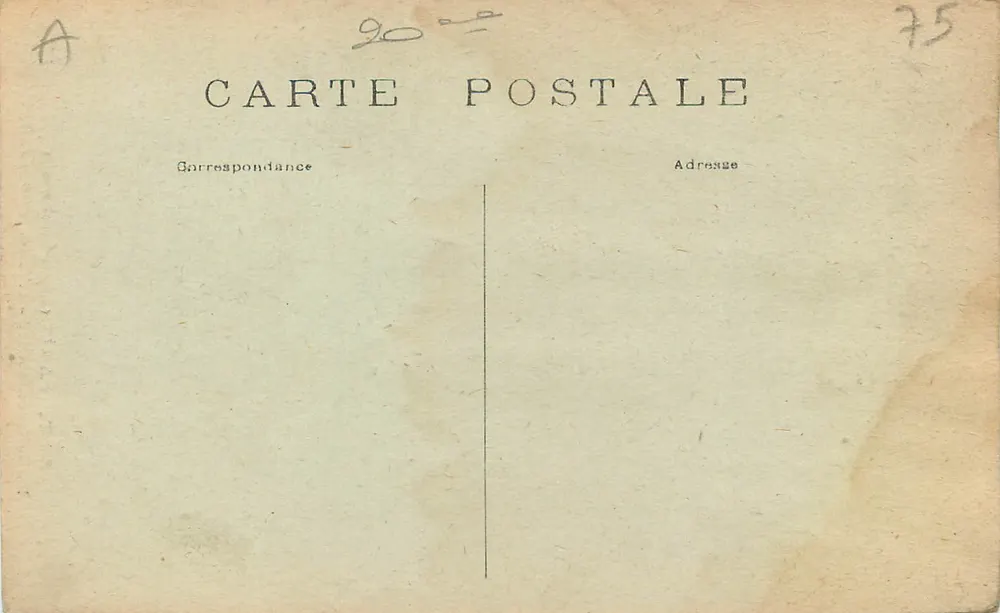 Four Crématoire - L'Intérieur — Paris (Père-Lachaise) — J.H. n°58 T. - Verso