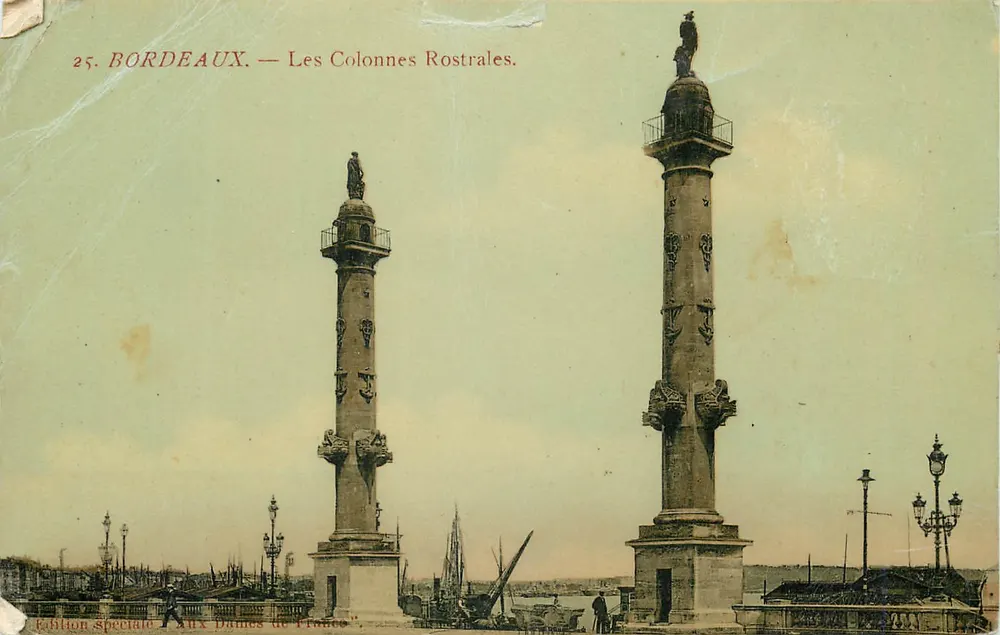 Bordeaux — As Colunas Rostrais — Edição especial 'Aux Dames de France' - Frente