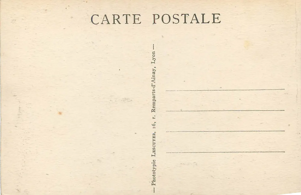 O Palácio da Bolsa — Lyon — Lyon Illustré, n°27 - Verso
