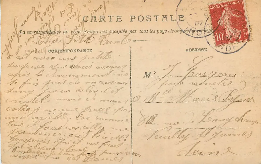 Nevers — A Catedral — G. Guérot, editor - Verso
