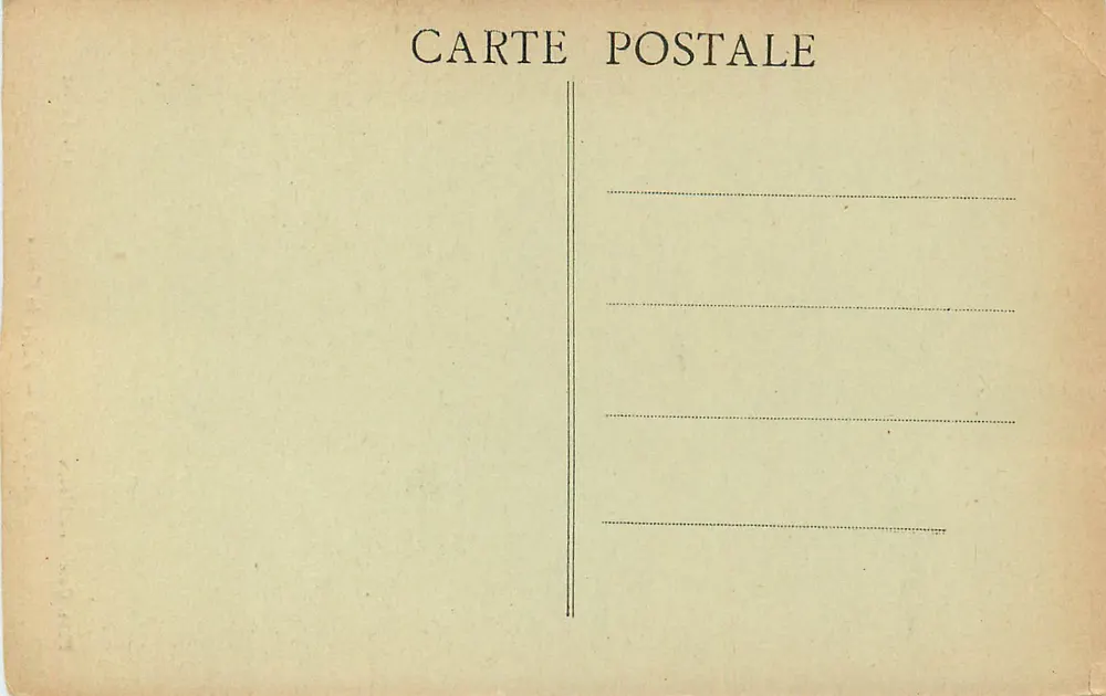 Nevers — Porte du Croix — Édit. Jaillat - Verso