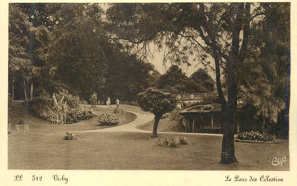 O Parque dos Celestino — Vichy — editor Cap, n° 312 - Frente